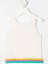 Kids Women Butterfly Sleeveless Knit 602658 SQM09 9100 - STELLA MCCARTNEY - BALAAN 3