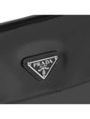 Cleo Brushed Flap Shoulder Bag Black - PRADA - BALAAN 5