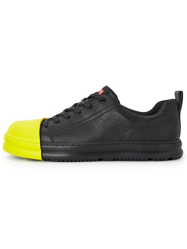 Junction Runner Leather Low-Top Sneakers Black - CAMPER - BALAAN 4