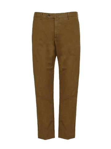 Super Slim Fit Chino Straight Pants Brown - PT01 - BALAAN 1