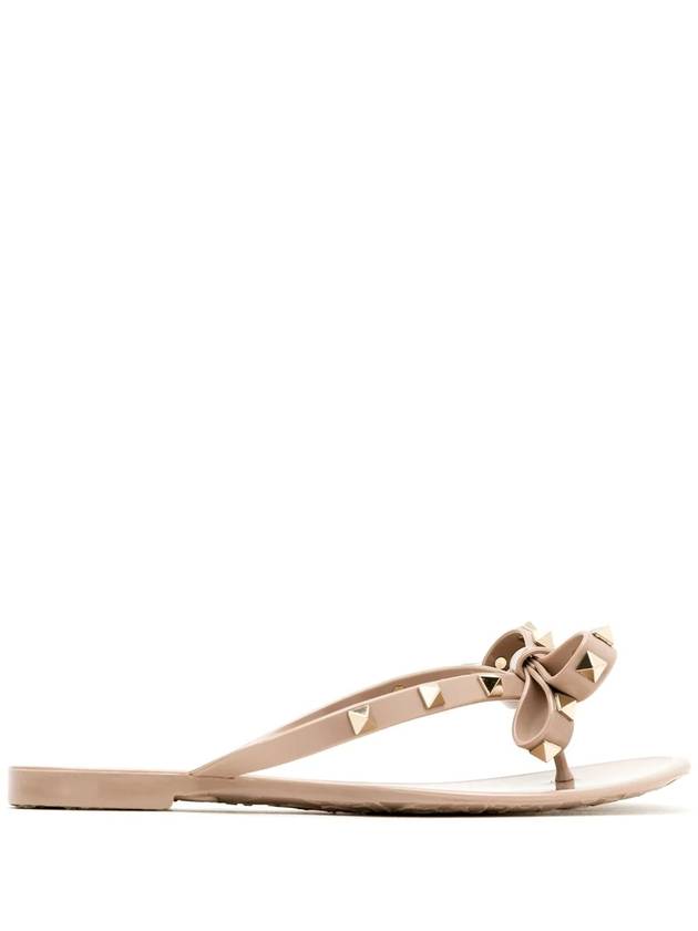 Valentino Garavani Sandals Beige - VALENTINO - BALAAN 1