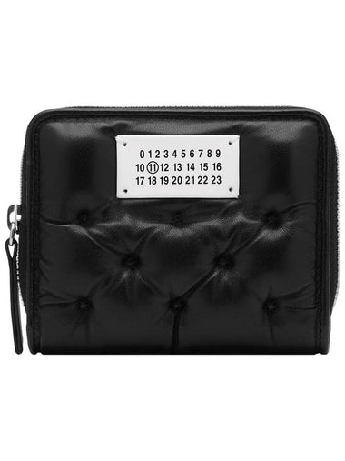 Quilted Small Medium Wallet Black - MAISON MARGIELA - BALAAN 1