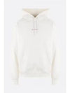 Logo Print Drawstring Hoodie White - MARNI - BALAAN 2