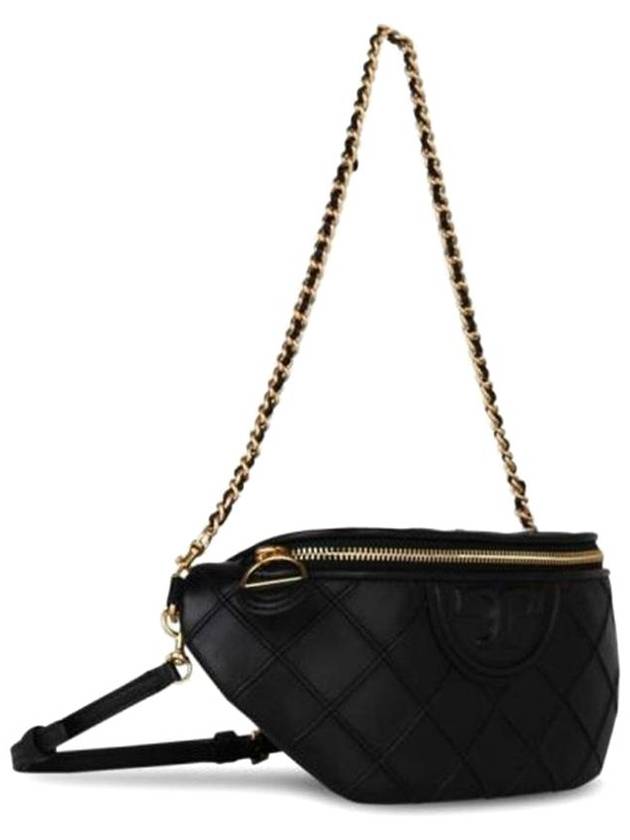 Fleming Soft Convertible Belt Bag Black - TORY BURCH - BALAAN 3