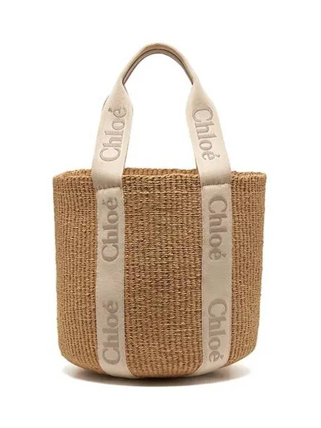 Woody Large Basket Tote Bag Beige - CHLOE - BALAAN 2