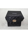 Boy Caviar Half Wallet Black - CHANEL - BALAAN 3