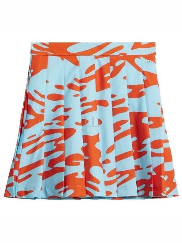 Golf Shoes ADINA PRINT SKIRT GWSD09295 O497 Women's Adina Print Skirt - J.LINDEBERG - BALAAN 2