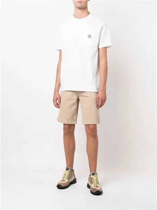 I030434 Pocket Logo Patch Short Sleeve TShirt - CARHARTT - BALAAN 2