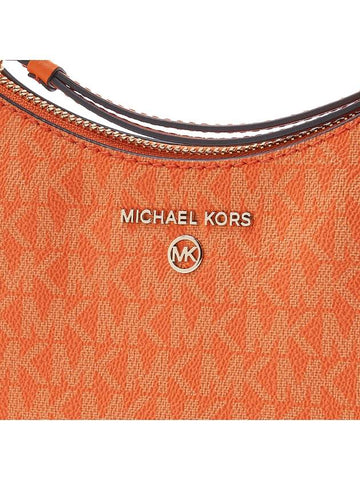 Jet Set Charm Small Nylon Gabardine Shoulder Bag Apricot - MICHAEL KORS - BALAAN 7