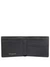 Stitched Bifold Leather Half Wallet Black - MAISON MARGIELA - BALAAN 4