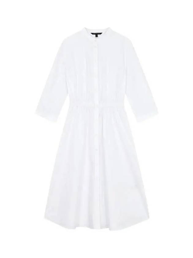 Armani Wonder Week 10 Women s Button Up Flare Banding One Piece White 270266 - ARMANI EXCHANGE - BALAAN 1