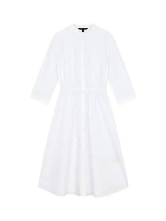 Armani Wonder Week 10 Women s Button Up Flare Banding One Piece White 270266 - ARMANI EXCHANGE - BALAAN 1