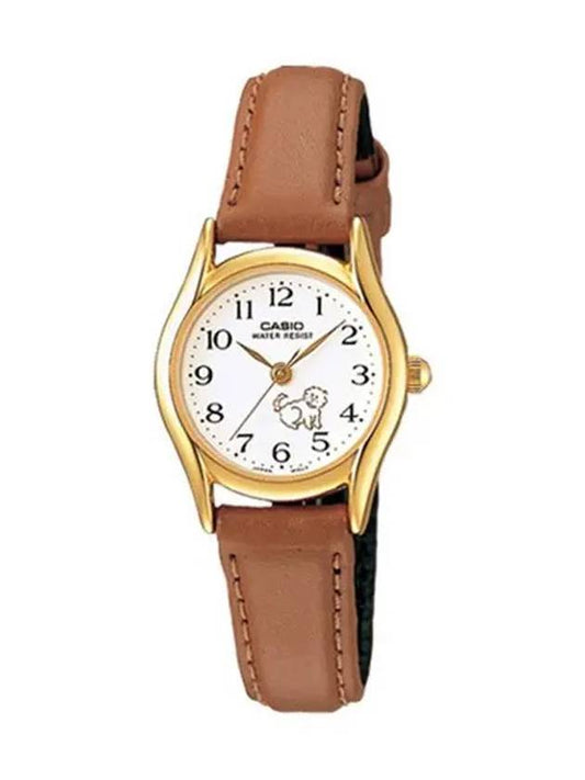 Women Leather Wrist Watch LTP1094Q7B7 - CASIO - BALAAN 1