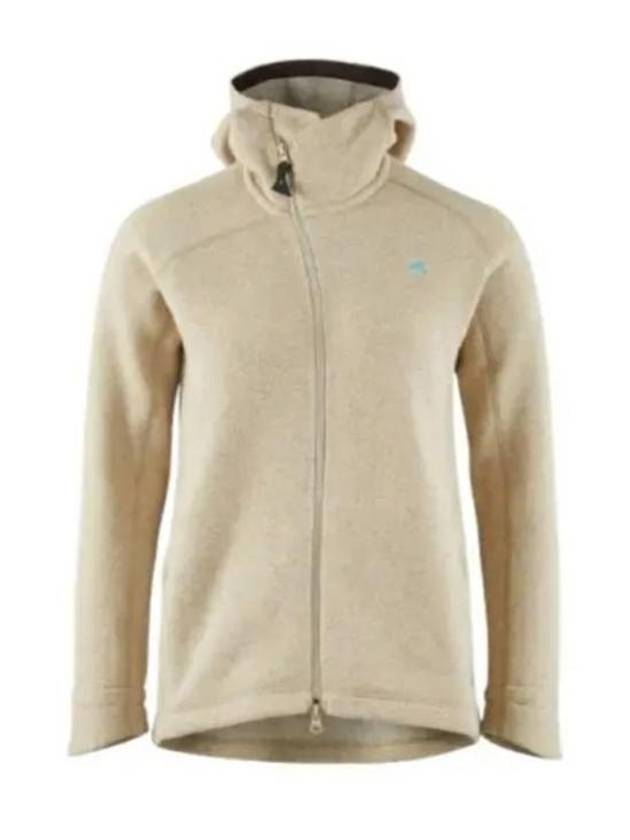 Women's Balder Zip Up Hoodie Warm Sand - KLATTERMUSEN - BALAAN 2