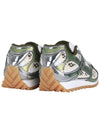 Orbit Mesh Rubber Low Top Sneakers Green - BOTTEGA VENETA - BALAAN 6