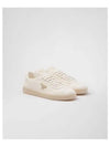 Leather Low Top Sneakers White - PRADA - BALAAN 2