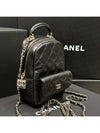 Backpack Mini Classic Smartphone Holder Chain Shiny Calfskin Gold Plated - CHANEL - BALAAN 2