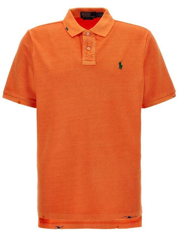 Polo Ralph Lauren Logo Embroidery Polo Shirt - POLO RALPH LAUREN - BALAAN 1