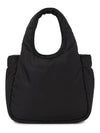 Soft Padded Re-Nylon Mini Bag Black - PRADA - BALAAN 4