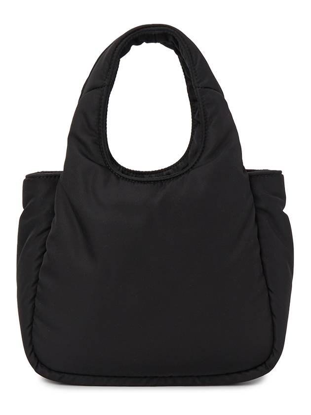 Soft Padded Re-Nylon Mini Bag Black - PRADA - BALAAN 4