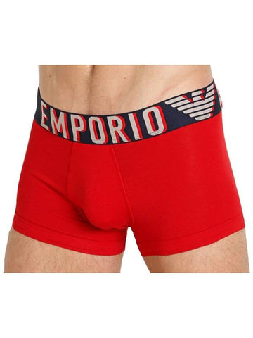 Organic Cotton Drawstrings Briefs Red - EMPORIO ARMANI - BALAAN 1