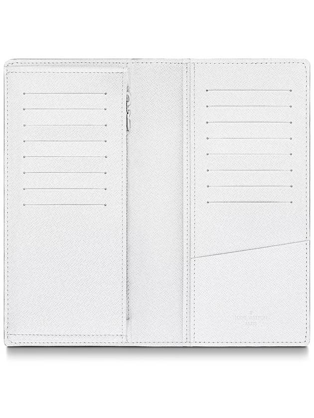 Brazza Long Wallet White - LOUIS VUITTON - BALAAN 4