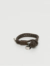 Intrecciato Double Weaving Bracelet Brown - BOTTEGA VENETA - BALAAN 2