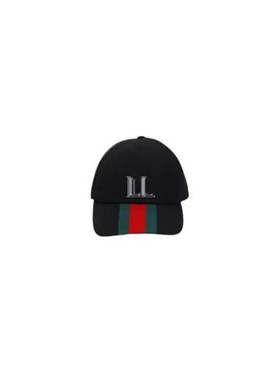 Web Canvas Base Ball Cap Black - GUCCI - BALAAN 2