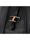 Logo T Timeless Leather Tote Bag Black - TOD'S - BALAAN 5