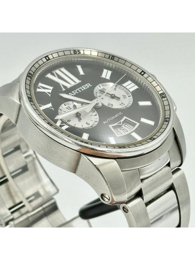 Caliber de Chrono Steel Automatic W7100045 - CARTIER - BALAAN 9