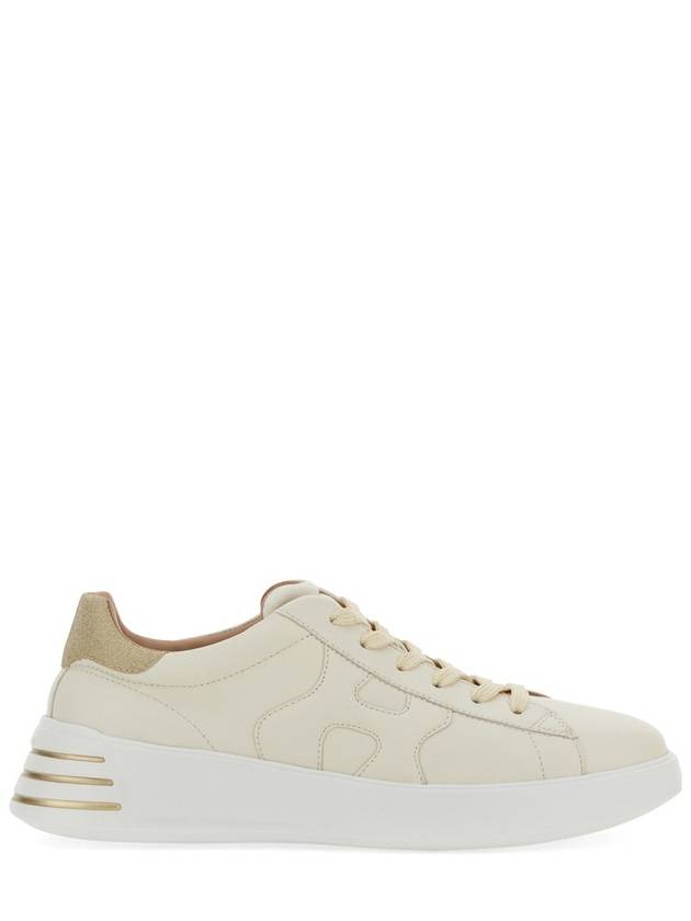 leather low-top sneakers beige - HOGAN - BALAAN 3