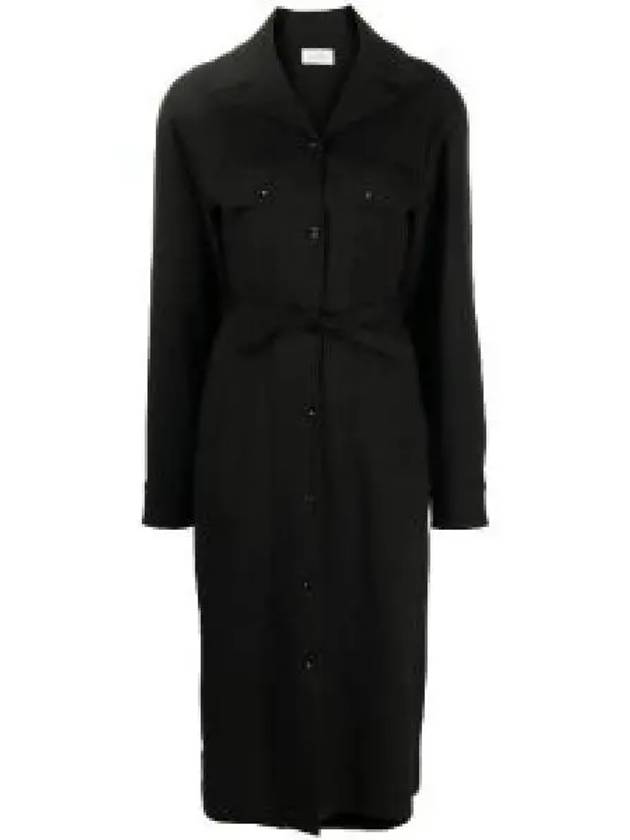 DR463 LF842 BK999 Shirt Dress 1206590 - LEMAIRE - BALAAN 1