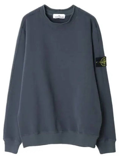 Stretch cotton fleece mock turtleneck sweatshirt regular fit - STONE ISLAND - BALAAN 1