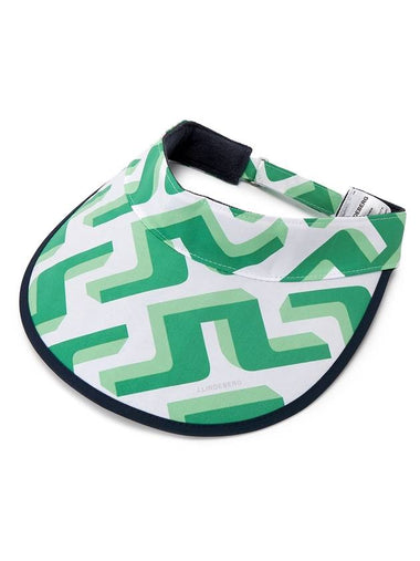 Alba Print Big Visor Green - J.LINDEBERG - BALAAN 1