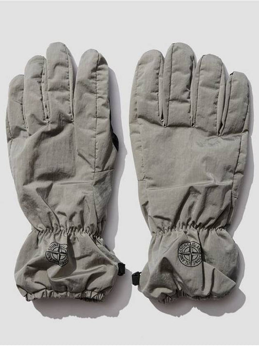 92069 Nylon Metal In Econyl Regenerated Gloves 791592069 V0097 Econyl Regenerated Gloves - STONE ISLAND - BALAAN 2
