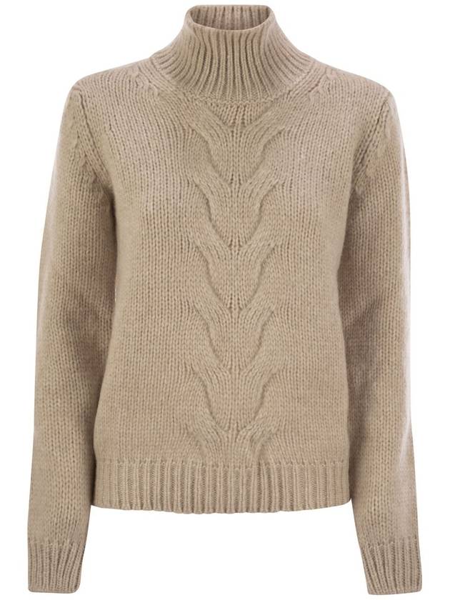 FUZZY - Turtleneck pullover - K-WAY - BALAAN 1