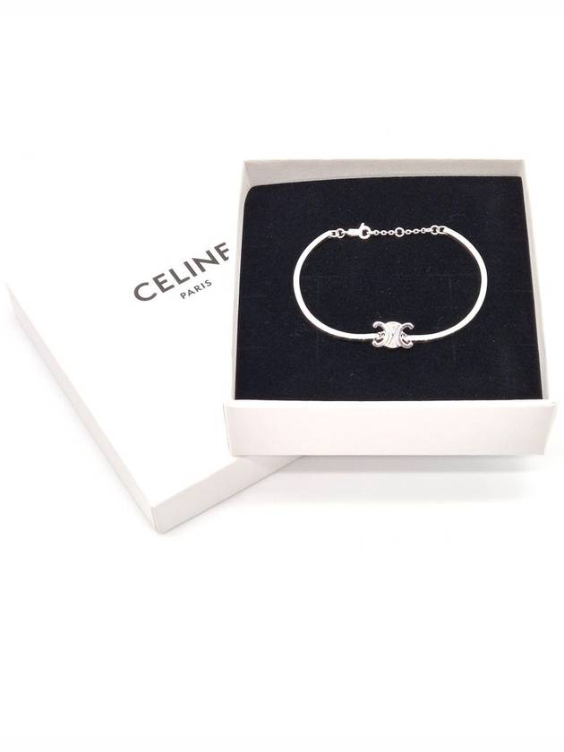 Triomphe Articulated Bracelet Silver - CELINE - BALAAN 6