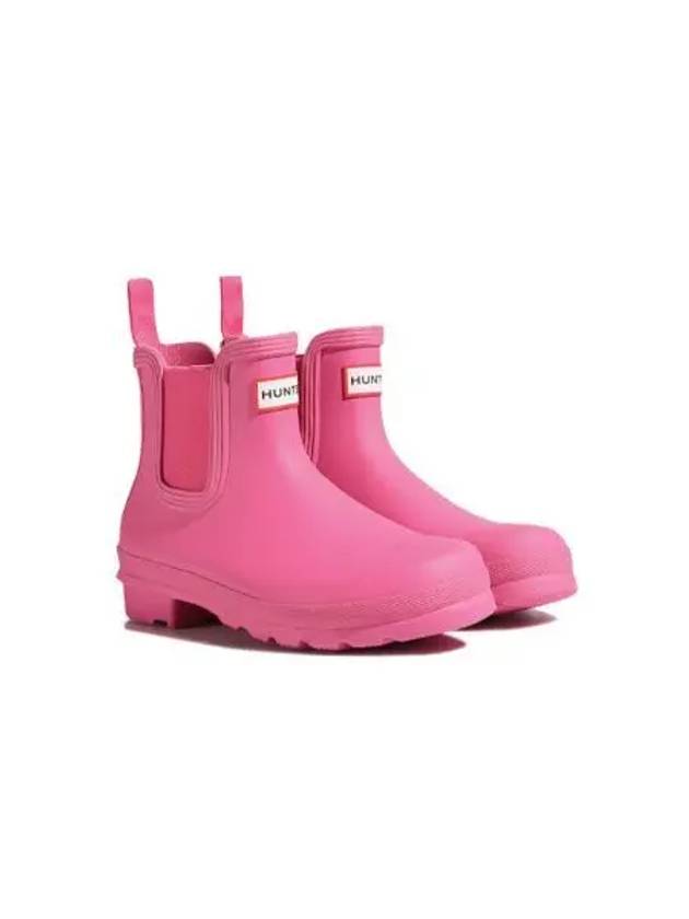 Original Chelsea Rain Boots Magenta WFS2078RMAMFX - HUNTER - BALAAN 1