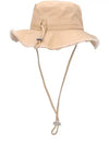 Le Bob Artichaut Bucket Hat Off Beige - JACQUEMUS - BALAAN 5