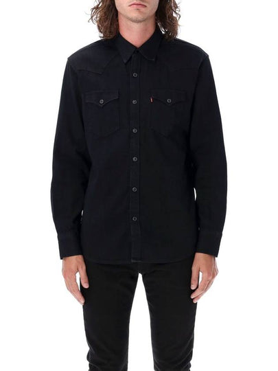 Barstow Western Denim Long Sleeve Shirt Black - LEVI'S - BALAAN 2