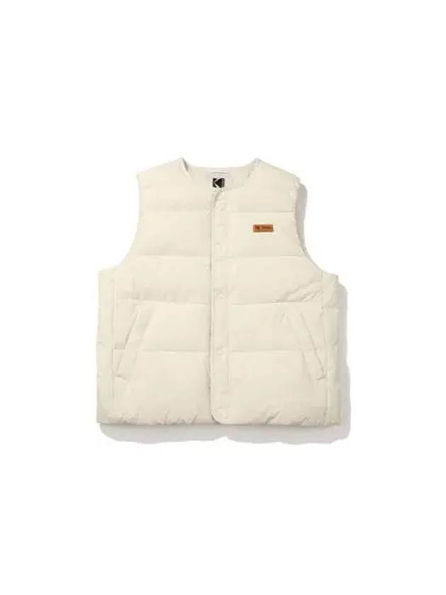 KODAK Apparel Rest Lightweight Duck Down Vest IVORY - KODO - BALAAN 1