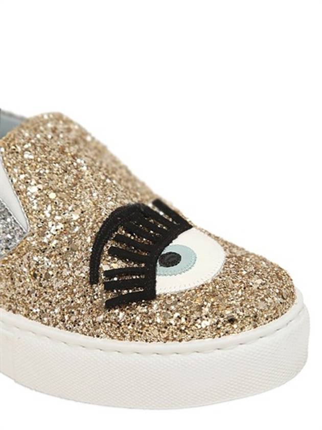 glitter slipon sneakers - CHIARA FERRAGNI - BALAAN 4