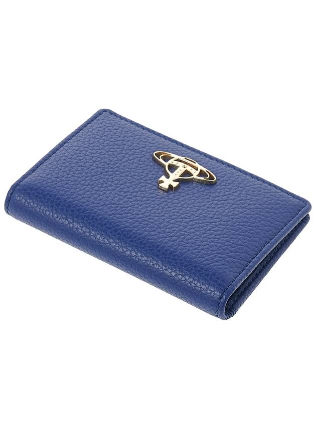 ORB Logo Card Wallet Blue - VIVIENNE WESTWOOD - BALAAN 5