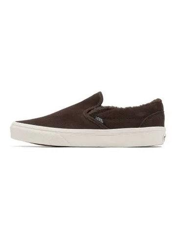 Classic Slip On Sherpa Brown - VANS - BALAAN 1