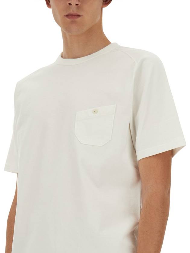 9.5Oz Basic Short Sleeve T-Shirt White - NIGEL CABOURN - BALAAN 5