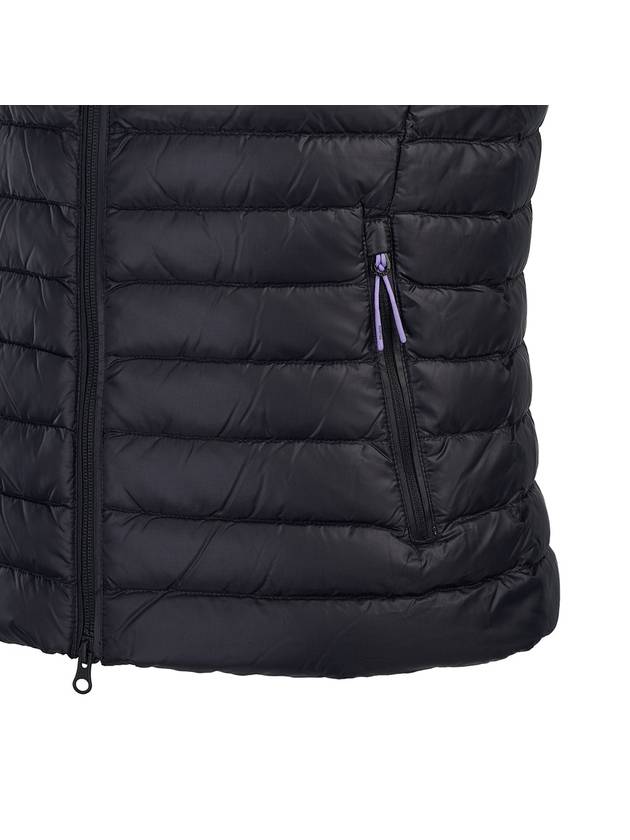 Neass Logo Padded Vest Black - DUVETICA - BALAAN 8