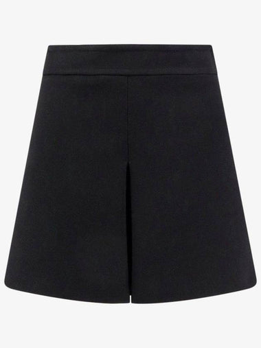 Trapeze Classic Fit A-Line Skirt Black - CELINE - BALAAN 1