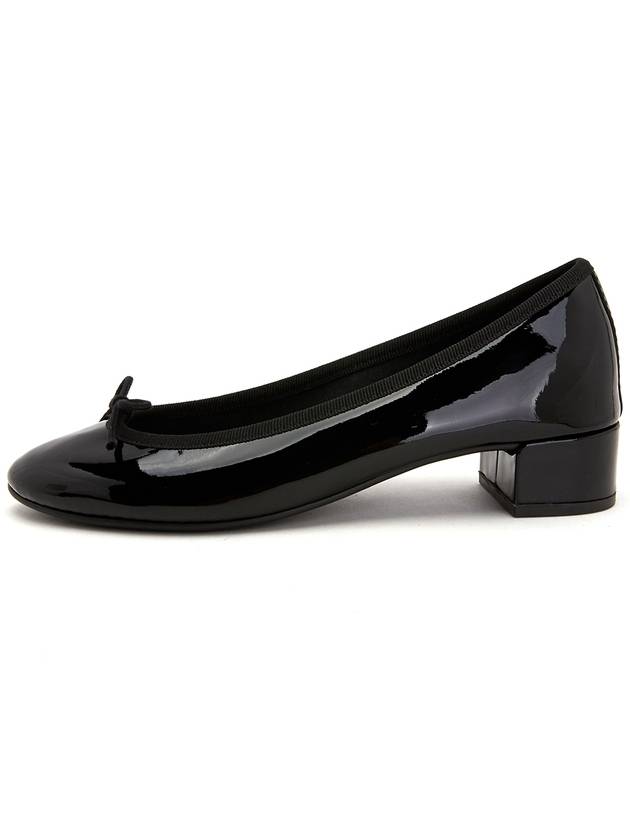 Women's Camille Patent Calfskin Pumps Black - REPETTO - BALAAN 5