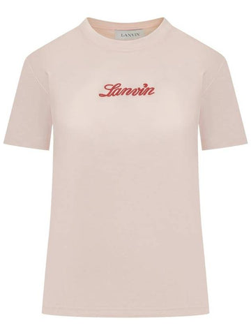 Lanvin Bouclette Logo Tee - LANVIN - BALAAN 1