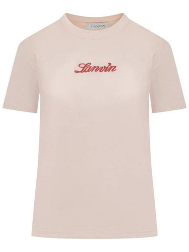 Lanvin Bouclette Logo Tee - LANVIN - BALAAN 1